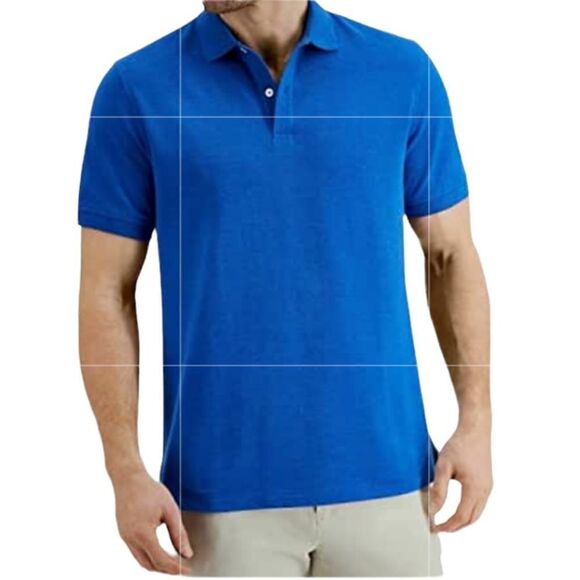 Club Room Short Sleeve Polo Shirt Mens XL Purple Casual AL0059 - Picture 7 of 7